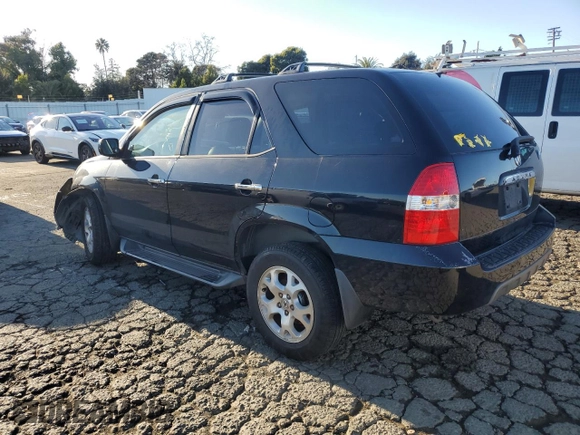 2002 Acura MDX Touring Pkg with VIN 2HNYD186X2H542219, listed as a Copart auction lot 44222445 with 268,930 mi miles and Salvage Title. Bid and sale history available at carsss.com. Image 2.