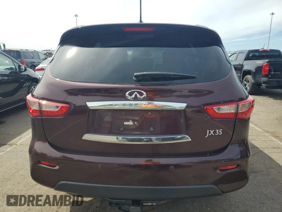 2013 Infiniti JX35 with VIN 5N1AL0MM6DC313756, listed as a Copart auction lot 70088424 with 205,147 mi miles and Clean Title. Bid and sale history available at carsss.com. Image 6.
