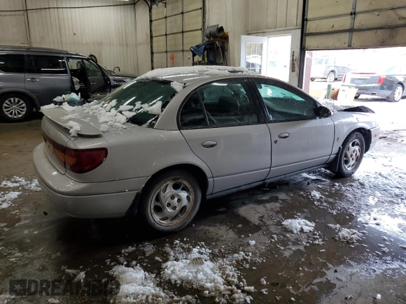 2001 Saturn SL with VIN 1G8ZK54791Z298951, listed as a Copart auction lot 89198795 with 157,208 mi miles and Salvage title. Bid and sale history available at DreamBid. Image 3.