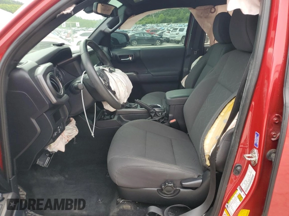 2019 Toyota Tacoma SR with VIN 3TMCZ5AN7KM245470, listed as a Copart auction lot 60737715 with 85,851 mi miles and Salvage title. Bid and sale history available at DreamBid. Image 7.