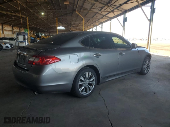 2013 Infiniti M37 with VIN JN1BY1AP1DM511883, listed as a Copart auction lot 74416864 with 141,306 mi miles and Salvage Title. Bid and sale history available at carsss.com. Image 3.