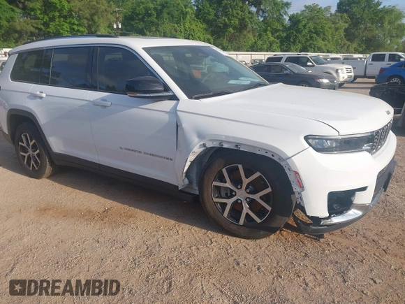 2023 Jeep Grand Cherokee Limited with VIN 1C4RJJBGXP8843705, listed as a IAAI auction lot 42013693 with 40,071 mi miles and . Bid and sale history available at DreamBid. Image 1.