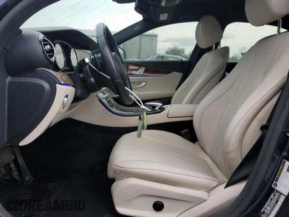 2018 Mercedes-Benz E with VIN WDDZF4KB5JA387867, listed as a Copart auction lot 50929855 with 101,128 mi miles and Salvage Title. Bid and sale history available at carsss.com. Image 7.