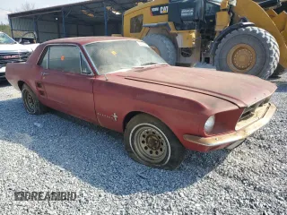 1967 Ford Mustang с VIN 7F01C174398, выставлен на аукционе Copart как лот 47987564 с пробегом 29 910 миль миль и Чистый • Clean title. История ставок и продаж доступна на DreamBid. Изображение 4.