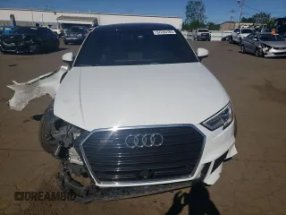 2018 Audi A3 Premium Plus with VIN WAUJ8GFF7J1018537, listed as a Copart auction lot 57245185 with 77,643 mi miles and Salvage title. Bid and sale history available at DreamBid. Image 5.