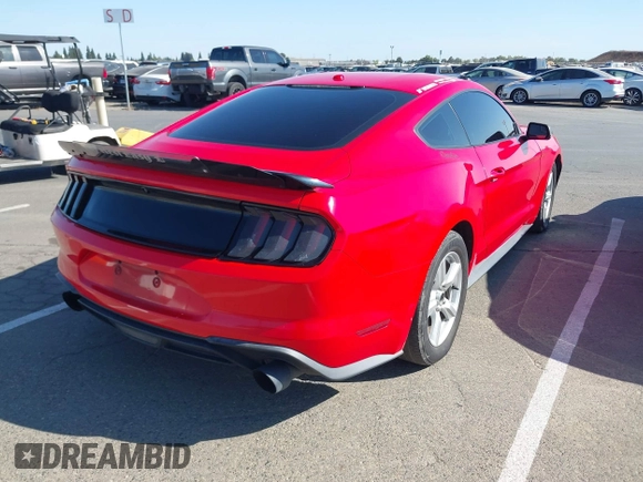 2019 Ford Mustang EcoBoost with VIN 1FA6P8TH7K5135493, listed as a IAAI auction lot 42842509 with 90,931 mi miles and . Bid and sale history available at DreamBid. Image 4.