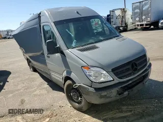 2011 Mercedes-Benz Sprinter with VIN WD3PE8CB3B5596913, listed as a Copart auction lot 49650825 with Not Provided miles and Salvage Title. Bid and sale history available at carsss.com. Image 11.