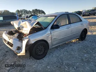 2006 Kia Spectra EX with VIN KNAFE121265371337, listed as a Copart auction lot 75682694 with 252,070 mi miles and Salvage Title. Bid and sale history available at carsss.com. Image 1.