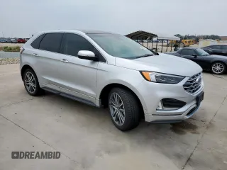 2019 Ford Edge Titanium z VIN 2FMPK3K99KBC19512, wystawiony jako Copart lot #56512305 z przebiegiem 94 107 mil mil oraz Szkoda całkowita • Salvage title. Historia ofert i sprzedaży dostępna na DreamBid. Obrazek 4.