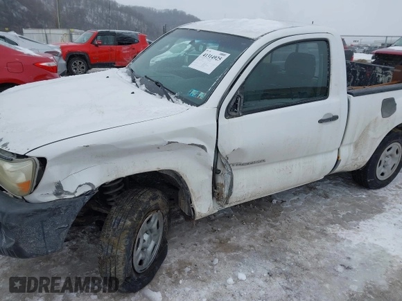 2007 Toyota Tacoma with VIN 5TENX22N27Z355350, listed as a IAAI auction lot 41314925 with 296,673 mi miles. Bid and sale history available at carsss.com. Image 6.
