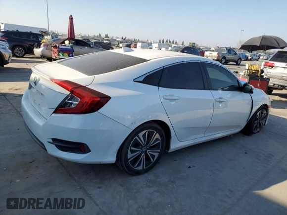2018 Honda Civic EX-L z VIN JHMFC1F88JX026910, wystawiony jako Copart lot #41890745 z przebiegiem 87 965 mil mil oraz Szkoda całkowita • Salvage title. Historia ofert i sprzedaży dostępna na DreamBid. Obrazek 3.
