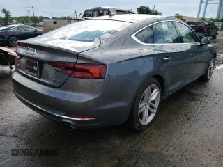 2019 Audi A5 Sportback Premium Plus with VIN WAUBNCF55KA089055, listed as a Copart auction lot 60196283 with 26,989 mi miles. Bid and sale history available at carsss.com. Image 3.