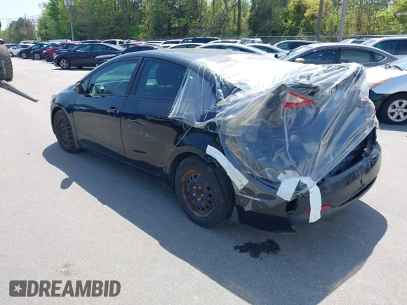 2016 Kia Forte LX with VIN KNAFX4A62G5551606, listed as a IAAI auction lot 41107813 with 201,821 mi miles. Bid and sale history available at carsss.com. Image 3.