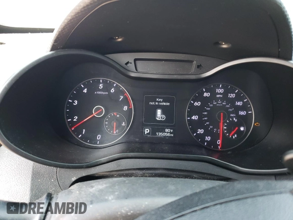 2016 Hyundai Veloster Turbo with VIN KMHTC6AEXGU254380, listed as a Copart auction lot 60766373 with 135,056 mi miles. Bid and sale history available at carsss.com. Image 9.