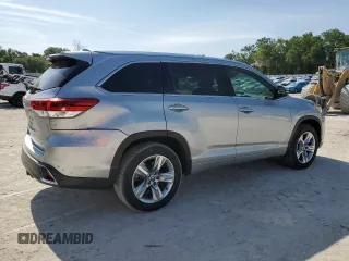 2017 Toyota Highlander Limited with VIN 5TDYZRFH6HS197887, listed as a Copart auction lot 57961905 with 114,535 mi miles and Salvage title. Bid and sale history available at DreamBid. Image 3.
