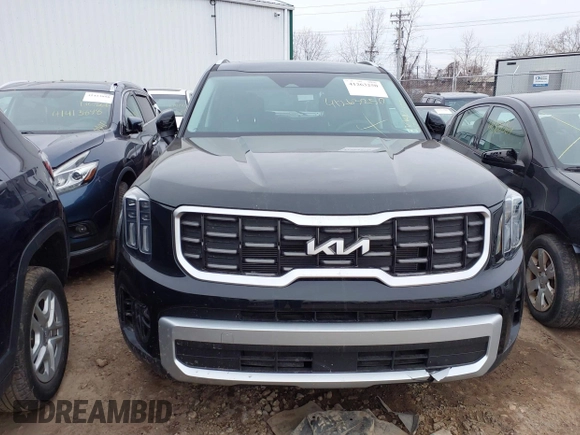 2025 Kia Telluride S with VIN 5XYP64GC3SG576327, listed as a IAAI auction lot 41263250 with 3,774 mi miles and . Bid and sale history available at DreamBid. Image 12.
