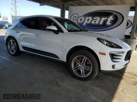 2016 Porsche Macan S with VIN WP1AB2A5XGLB48328, listed as a Copart auction lot 55897815 with 73,558 mi miles and Salvage title. Bid and sale history available at DreamBid. Image 4.