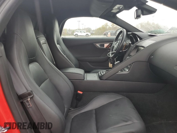 2014 Jaguar F-Type S with VIN SAJWA6FC4E8K03754, listed as a Copart auction lot 79201214 with 35,093 mi miles and Salvage Title. Bid and sale history available at DreamBid. Image 10.