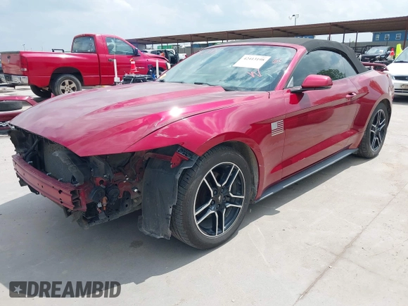 2015 Ford Mustang EcoBoost Premium with VIN 1FATP8UH3F5343720, listed as a IAAI auction lot 42413198 with 144,430 mi miles and . Bid and sale history available at DreamBid. Image 2.