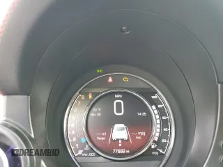 2017 FIAT 500 Abarth z VIN 3C3CFFFH6HT526325, wystawiony jako Copart lot #79726074 z przebiegiem 77 682 mil mil oraz Szkody całkowita. Historia ofert i sprzedaży dostępna na DreamBid. Obrazek 9.