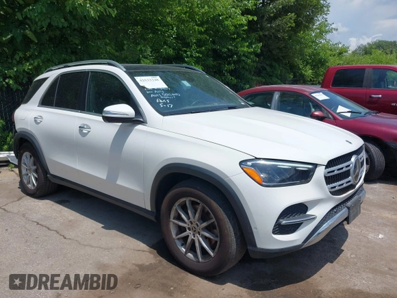 2024 Mercedes-Benz GLE 350 with VIN 4JGFB4FE3RB009514, listed as a IAAI auction lot 42533348 with 39,920 mi miles and . Bid and sale history available at DreamBid. Image 1.