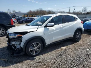 2021 Honda HR-V EX with VIN 3CZRU6H59MM707299, listed as a Copart auction lot 51252765 with 37,253 mi miles and Salvage Title. Bid and sale history available at carsss.com. Image 1.