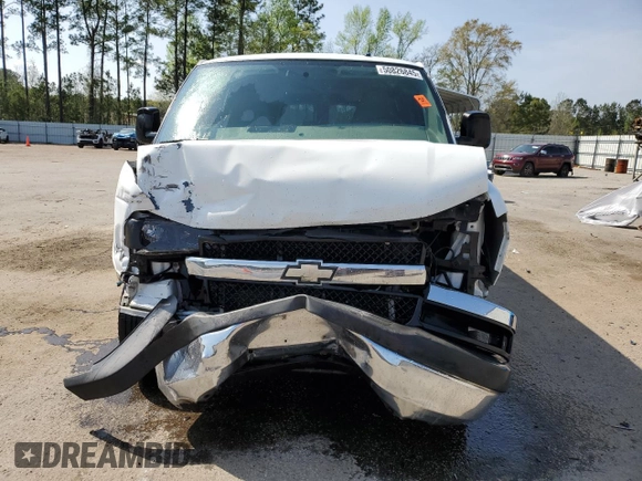 2013 Chevrolet Express Passenger LT with VIN 1GAZG1FG5D1181571, listed as a Copart auction lot 50826845 with 335,540 mi miles and Salvage title. Bid and sale history available at DreamBid. Image 5.