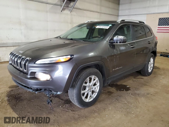 2014 Jeep Cherokee Latitude with VIN 1C4PJMCS4EW175520, listed as a Copart auction lot 55410455 with 213,632 mi miles and Clean Title. Bid and sale history available at DreamBid. Image 1.