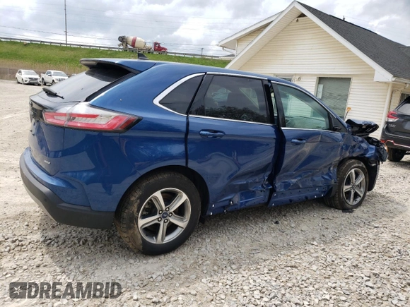 2022 Ford Edge SEL z VIN 2FMPK4J98NBB13788, wystawiony jako Copart lot #54913805 z przebiegiem 25 594 mil mil oraz Szkoda całkowita • Salvage title. Historia ofert i sprzedaży dostępna na DreamBid. Obrazek 3.