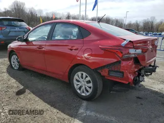 2020 Hyundai Accent SE with VIN 3KPC24A69LE122661, listed as a Copart auction lot 46142243 with 7,079 mi miles. Bid and sale history available at carsss.com. Image 2.