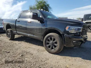 2023 Ram 2500 Laramie with VIN 3C6UR5FL5PG529477, listed as a Copart auction lot 88447235 with 48,072 mi miles and Salvage Title. Bid and sale history available at carsss.com. Image 4.