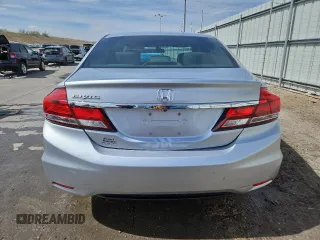 2015 Honda Civic LX with VIN 2HGFB2F57FH526604, listed as a Copart auction lot 53950585 with Not Provided miles and Clean Title. Bid and sale history available at DreamBid. Image 6.