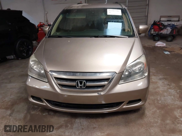 2006 Honda Odyssey EX with VIN 5FNRL38486B106648, listed as a IAAI auction lot 41593786 with 1 mi miles. Bid and sale history available at carsss.com. Image 12.