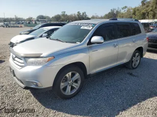 2012 Toyota Highlander Limited with VIN 5TDYK3EH4CS068607, listed as a Copart auction lot 45271435 with 128,674 mi miles and Salvage Title. Bid and sale history available at carsss.com. Image 1.
