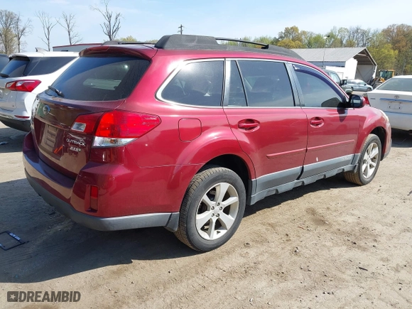 2013 Subaru Outback 2.5i Premium with VIN 4S4BRBCC7D3229064, listed as a IAAI auction lot 42058108 with 215,274 mi miles. Bid and sale history available at carsss.com. Image 4.