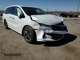 2022 Honda Odyssey Elite z VIN 5FNRL6H91NB009531, wystawiony jako Copart lot #54019135 z przebiegiem 77 822 mil mil oraz Szkoda całkowita • Salvage title. Historia ofert i sprzedaży dostępna na DreamBid. Obrazek 14.