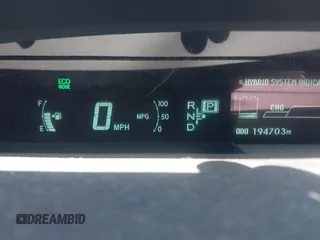 2011 Toyota Prius I with VIN JTDKN3DUXB0302715, listed as a IAAI auction lot 41886764 with 194,703 mi miles. Bid and sale history available at carsss.com. Image 7.