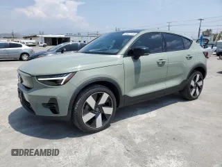 2023 Volvo C40 Ultimate с VIN YV4ED3GM6P2045007, выставлен на аукционе Copart как лот 55622135 с пробегом 22 944 миль миль и Списание • Salvage title. История ставок и продаж доступна на DreamBid. Изображение 1.