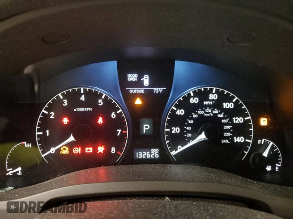 2011 Lexus RX 350 with VIN 2T2BK1BA6BC102910, listed as a Copart auction lot 60153935 with 132,626 mi miles and Salvage title. Bid and sale history available at DreamBid. Image 9.