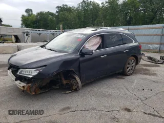 2014 Acura MDX Advance with VIN 5FRYD4H85EB019451, listed as a Copart auction lot 55841705 with Not provided miles and Non repairable. Bid and sale history available at DreamBid. Image 1.