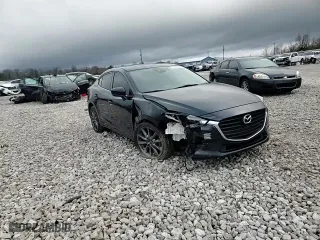 2018 Mazda Mazda3 4-Door Grand Touring with VIN 3MZBN1W33JM275455, listed as a Copart auction lot 82675284 with 71,969 mi miles and Salvage Title. Bid and sale history available at carsss.com. Image 10.