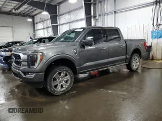 2021 Ford F-150 XL with VIN 1FTFW1ED2MFB67294, listed as a Copart auction lot 51073295 with 54,606 mi miles and Salvage Title. Bid and sale history available at carsss.com. Image 1.