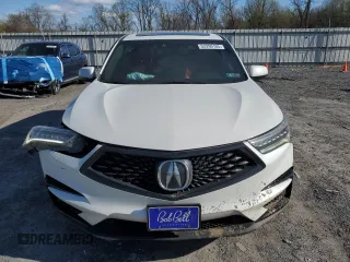 2021 Acura RDX w/A-Spec Package with VIN 5J8TC2H60ML031795, listed as a Copart auction lot 52299185 with 81,351 mi miles and Salvage Title. Bid and sale history available at DreamBid. Image 5.