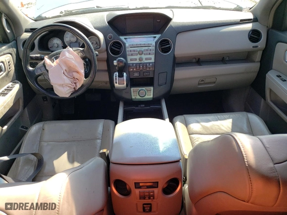 2009 Honda Pilot Touring with VIN 5FNYF38839B007228, listed as a Copart auction lot 48707615 with 0 mi miles and Salvage Title. Bid and sale history available at carsss.com. Image 8.