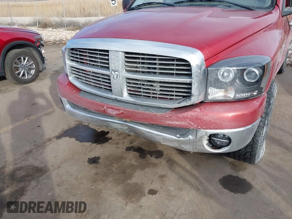 2008 Dodge 1500 SLT with VIN 1D7HU18288J202163, listed as a IAAI auction lot 41386500 with 161,213 mi miles. Bid and sale history available at carsss.com. Image 6.