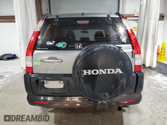 2006 Honda CR-V LX with VIN SHSRD78586U406227, listed as a Copart auction lot 50986575 with 140,273 mi miles and Salvage Title. Bid and sale history available at carsss.com. Image 6.