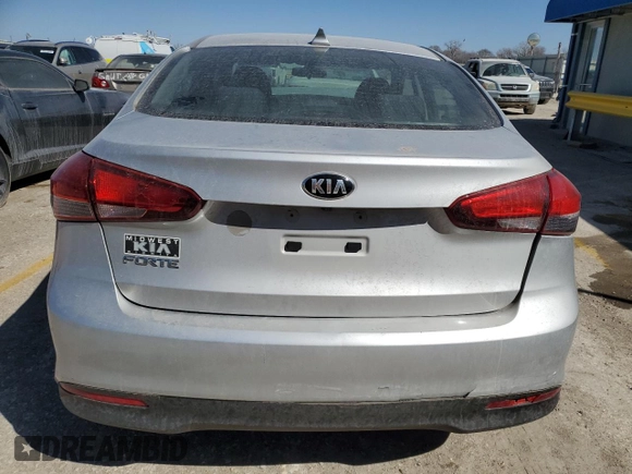 2018 Kia Forte LX with VIN 3KPFL4A75JE197065, listed as a Copart auction lot 48879725 with 95,607 mi miles and Salvage Title. Bid and sale history available at carsss.com. Image 6.