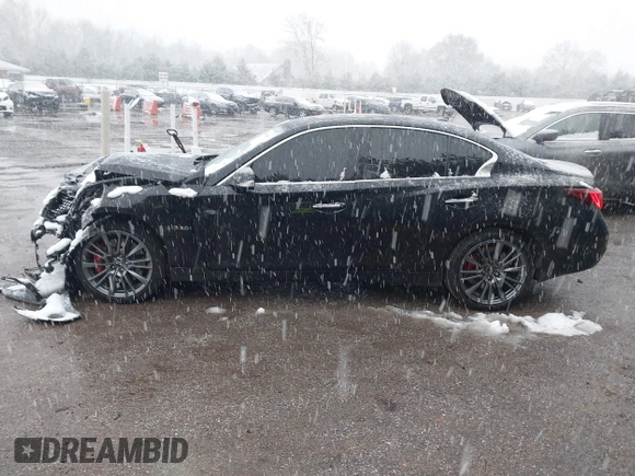 2019 Infiniti Q50 Red Sport 400 с VIN JN1FV7AR1KM800239, выставлен на аукционе IAAI как лот 40920482 с пробегом 52 348 миль миль и . История ставок и продаж доступна на DreamBid. Изображение 14.
