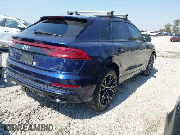2019 Audi Q8 Premium Plus z VIN WA1EVBF18KD028606, wystawiony jako IAAI lot #41780296 z przebiegiem 72 117 mil mil oraz . Historia ofert i sprzedaży dostępna na DreamBid. Obrazek 4.