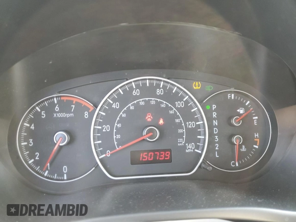 2009 Suzuki SX4 Man FWD with VIN JS2YC412696201399, listed as a Copart auction lot 87543165 with 150,739 mi miles and Salvage Title. Bid and sale history available at carsss.com. Image 9.